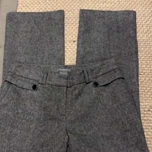 Ann Taylor Signature Fit Tweed Trousers Sz 10 P